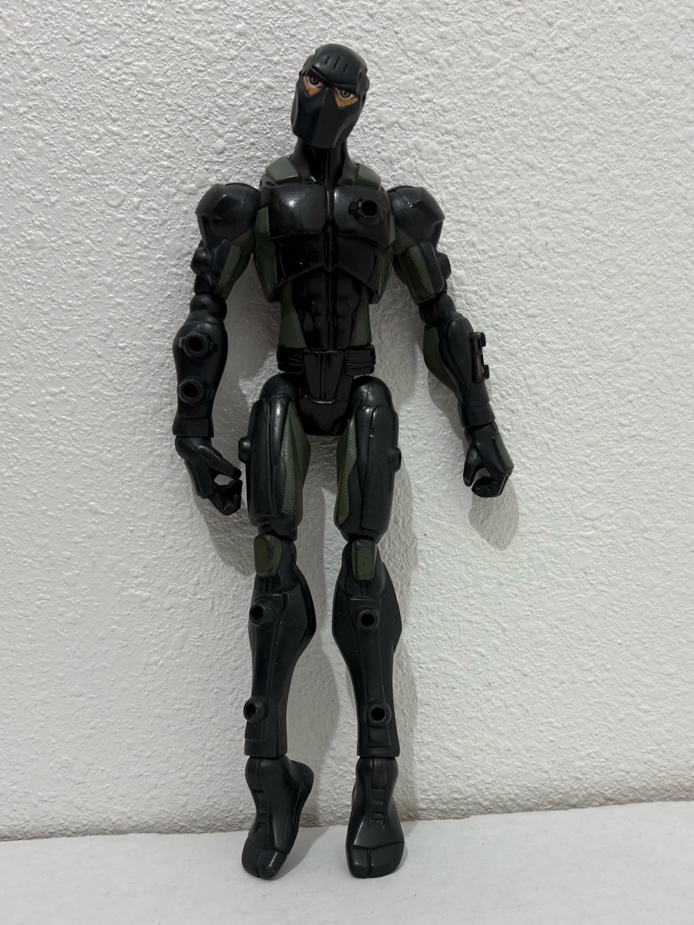 GI Joe Sigma 6 Snake Eyes Night Ops 8 Inch Action Figure Hasbro 2005